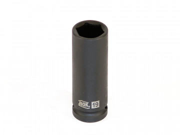Головка 1/2, ударная, удлиненная 19 мм. AOK ISD4-19