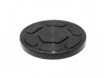 Арт. 1045 Опора на домкрат подкатной Универсальная А -95 мм В - 97 мм Н - 11 мм Вес - 140 гр