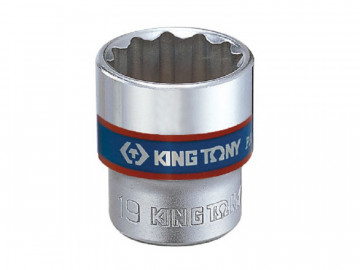 Головка торцевая стандартная двенадцатигранная 3/8&quot, 22 мм KING TONY 333022M