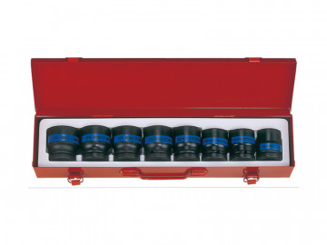 Набор ударных торцевых головок 3/4&quot, шестигранные, 21-41 мм, 8 предметов KING TONY 6409MP03