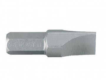 Вставка (бита) торцевая 5/16&quot, Slotted, 11х2.0 мм, L = 36 мм KING TONY 183611S