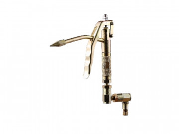 Пистолет для раздачи солидола с жестким носиком KraftWell KRW1784.A