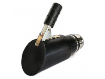 Неопреновый наконечник наклонный d110 мм, для шланга 75 мм. TROMMELBERG CA000076110