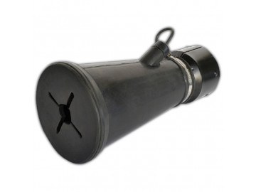 Неопреновый наконечник d120 мм, для шланга 100 мм. TROMMELBERG CA000102120