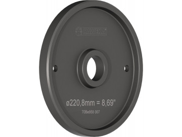 Грузовой центровочный диск для центрального отверстия 220.8мм HAWEKA 70Be958 007