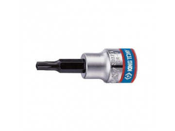Насадка (бита) торцевая 3/8, TORX, T10, L = 50 мм, с отверстием KING TONY 302710