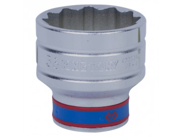 Головка торцевая стандартная двенадцатигранная 1/2, 36 мм KING TONY 433036M