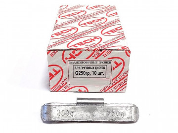 Упаковка грузовых балансировочных грузиков 250 гр.Tech G250