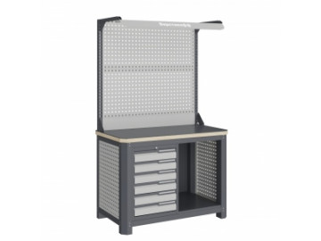 Верстак слесарный MCN 1252.S6.1-2F