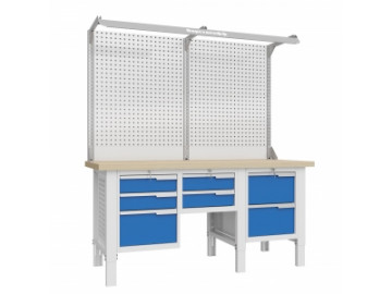 Верстак слесарный CTR 1802.S123.13-2F