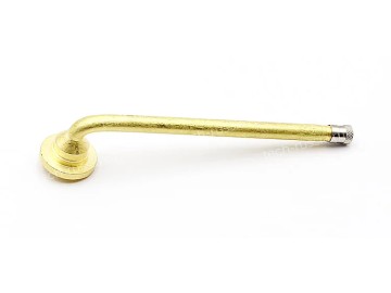 Металлический угловой вентиль (длина 127 мм, угол 90°) для грузовой камеры для подложки 6230 VH5567 TECH