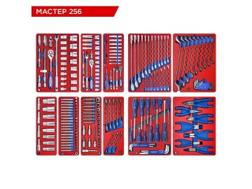 Набор инструментов 256 предметов, 