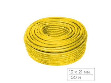 Шланг пневматический 13х21 мм, 100 м, пвх композитный, усиленный мастак 685-13100